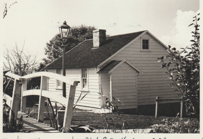The McDermott cottage in the Garden of Memories.; 1967; 2019.091.22