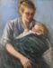 Mother and Child, Arndt Hermina, 1919, 129