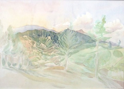Landscape; Venetia HILL; 1977; 588
