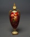 Vase with cover/stopper, Royal Doulton, Edward Raby, Circa 1905, C1959.6