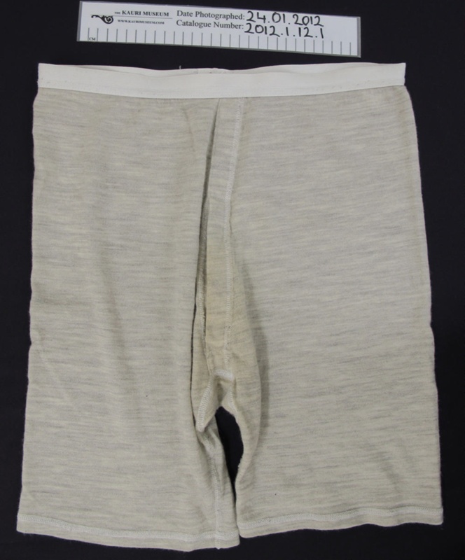 Woollen underwear; Roslyn; mid 20th Century; 2012_1_12_1-4 - The Kauri ...