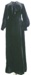 Black silk velvet dress c.1910s; Unknown; c.1910-20; 1986_59
