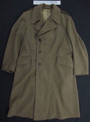 Greatcoat, WW2; New Zealand Defence; 1942; 2002_426 | eHive