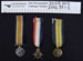 WW1 Medals; 1919; 2002_37_1-3