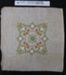Cross stitch embroidery; Unknown; Unknown; 2007_347_1