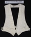 White tie waistcoat early 20th Century; Kilgour + French Ltd; early 20th Century; 1997_626_5