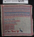 Needlework sampler; MA Bekkering; 1915; 1989_697_13