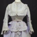Coates Wedding Gown; 1873; 1990.1053.1-5