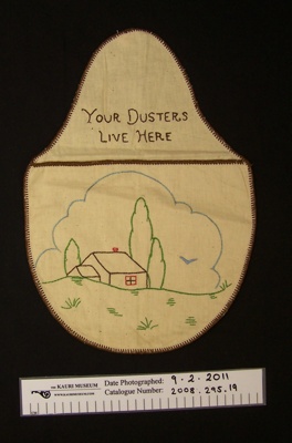 Duster bag; Unknown; Unknown; 2008_295_19