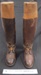 Military boots Boer War II; c.1898-1902; 2000_769_1-4