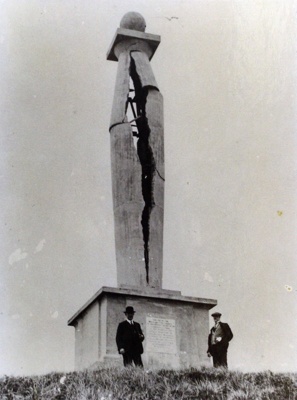 lightning struck cornwallis memorial had been after