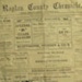 Raglan County Chronicle Newspaper; 1983.13.10d