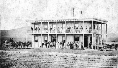 Photo of Nottingham Castle Hotel, 1877, 2406