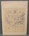 Sketch: Unmounted sketch of inside of a railway carriage by Fergus Collinson; Collinson, Fergus (Mr); 0000.0383