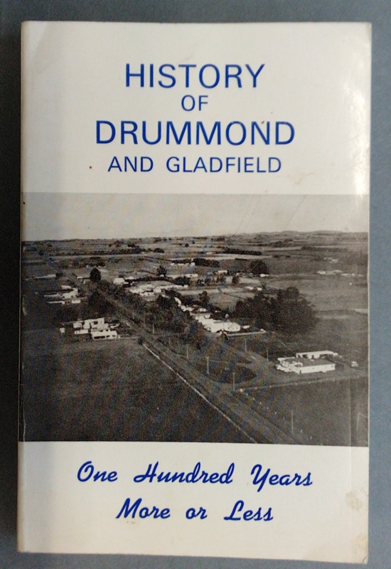 Book The History of Drummond and Gladfield; Drummond Historical