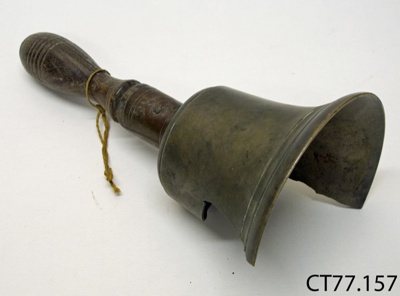 Bell, hand; [?]; [?]; CT77.157