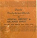 Report, Owaka Presbyterian Church, Annual Report & Balance Sheet, 1906.; Owaka Presbyterian Church; 1906; CT85.1698g