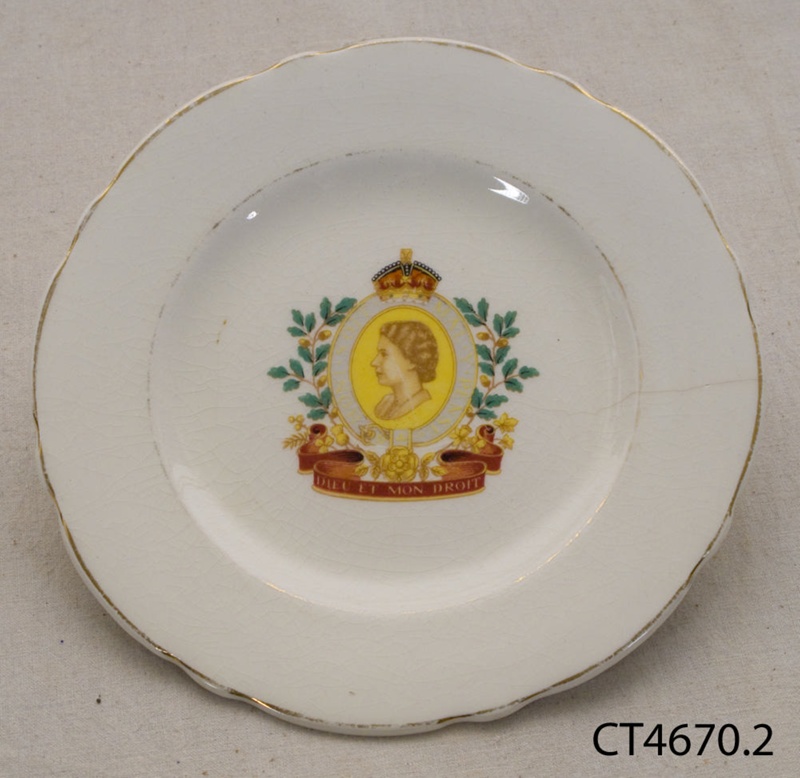 Plate, side; Thomas Hughes & Son Ltd; 1935-1957; CT06.4670.2 - Owaka ...