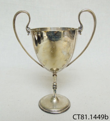 Trophy [Owaka A&P Society]; Owaka A&P Society; 1927; CT81.1449b
