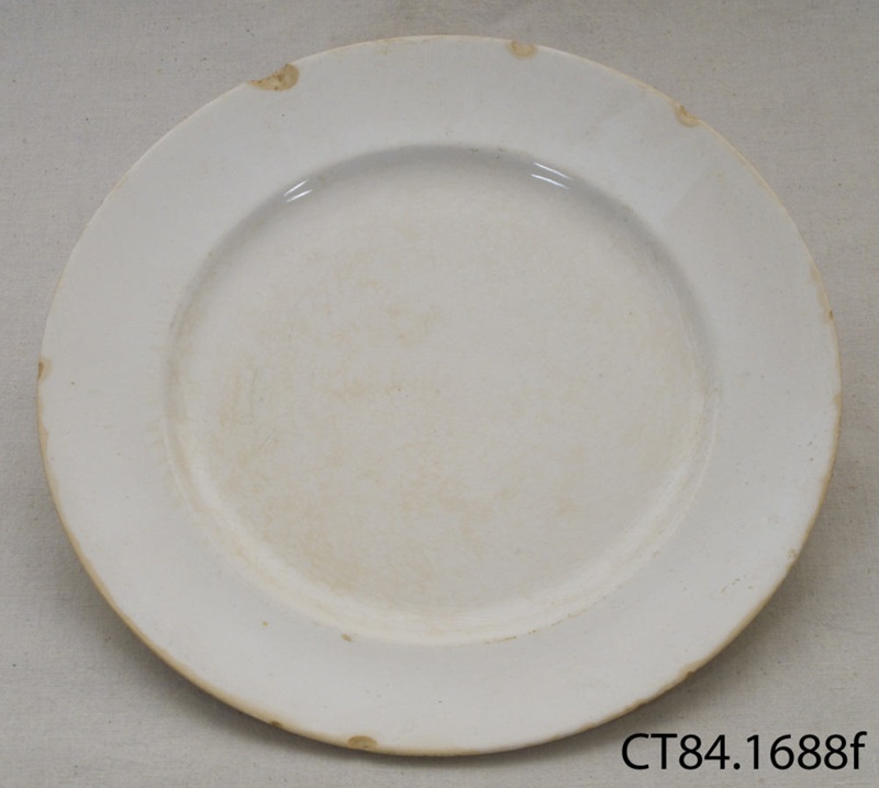 Plate, dinner; Crown Lynn; [?]; CT84.1688f | eHive