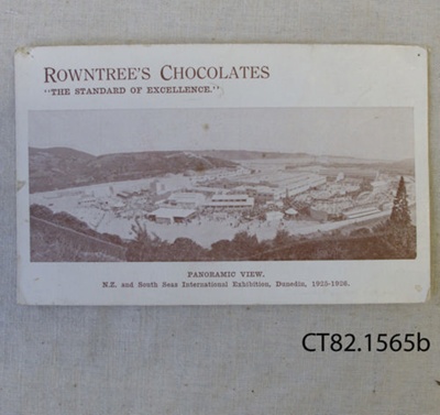 Postcard, advertising card, Rowntree's Chocolates; John Rigg & Co Ltd ...