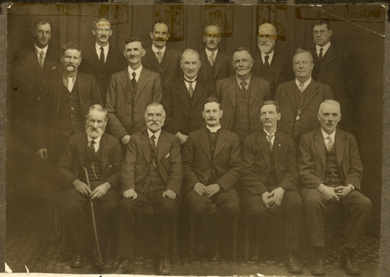 Photograph [Owaka Presbyterian Church Officials, 1920]; [?]; c1920 ...