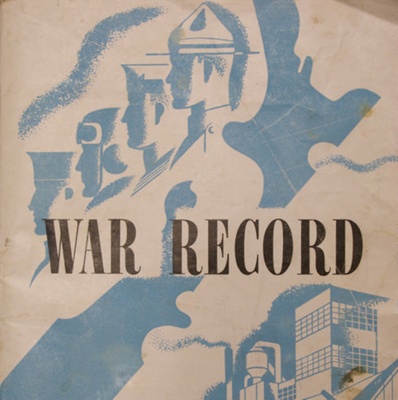 Book, War Record; Government Printer; 1946; 2010.317