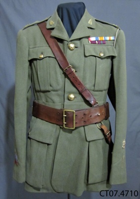 Jacket, Army Dress; [?]; c1914-1918; CT07.4710