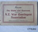 Booklet, Souvenir of the Clubs and Canteens, NZ War Contingent Association.; NZ War Contingent Association; 1914-1918; CT78.802