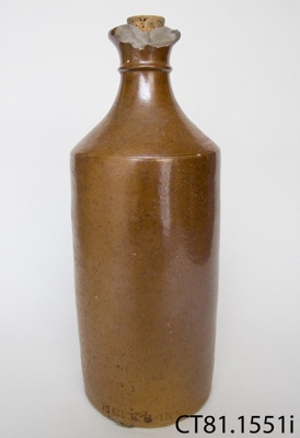 Bottle, ink; W J Meek Ltd; CT81.1551i