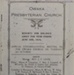 Report, Owaka Presbyterian Church, Reports and Balance Sheet, 1916; Owaka Presbyterian Church; 2010.339