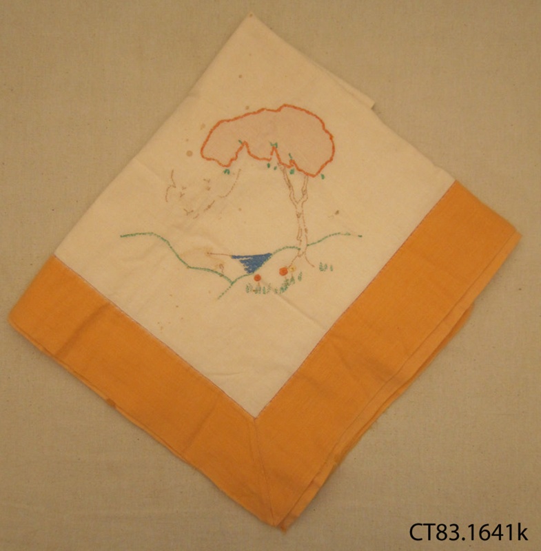 Cloth, afternoon tea; [?]; 1940; CT83.1641k on eHive