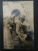 Postcard, black & white. Man and woman in fancy dress. Unused; c 1914-1919; 0000.0444