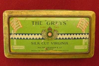 the greys silk cut virginia tobacco tin Tin: The 