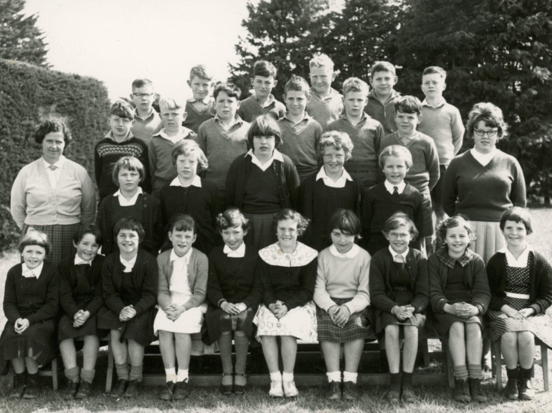 Photograph [Owaka District High School class]; Campbell Photography ...