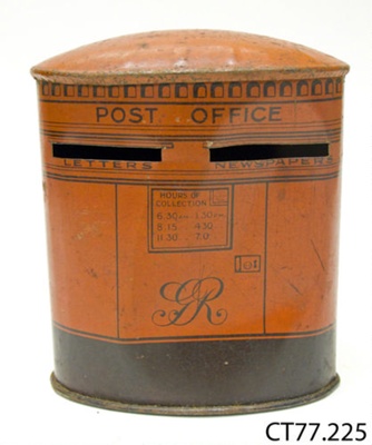 Box, money; Burnett Limited; c1920s; CT77.225