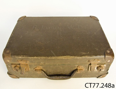 Suitcase; Disabled Soldiers Products; 20th century; CT77.248a