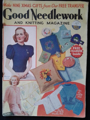Good Needlework and Knitting Magazine, December 1939; The Amalgamated Press Ltd, Fleetway House, London; 1939; 0000.0191