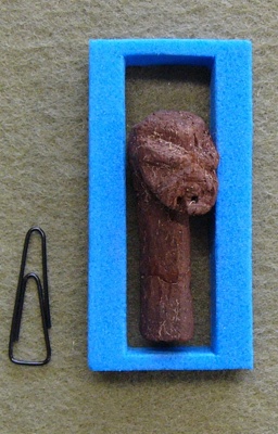 Wooden carved head; -; 0000.1092