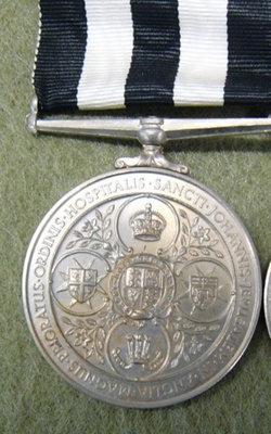 Medal: Officer of the Order of St John; St John Ambulance Association ...