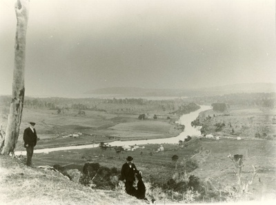 Photograph [Owaka River from Osborne Hill]; [?]; 1908; CT89.1889.17
