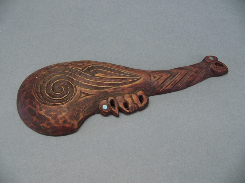 【中古】 Traditional Maori Club Patu Wahaika, Maori, New Zealand | Massue patu wahaika