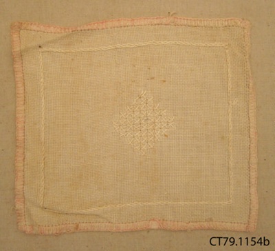 Sample, sewing; [?]; c1920s; CT79.1154b