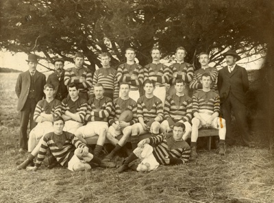 Photograph [Owaka Football Club, 1905]; [?]; 1905; CT82.1452a