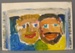 Painting: "You're a Blue and Yellow Person" by Fergus Collinson; Collinson, Fergus (Mr); 1987; 0000.0385