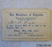 Invitation, The Bachelors of Tahatika, Annual Ball, 1925; 1925; CT82.1617 d
