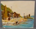 Painting: Unmounted painting "Bay at Catlins Lake" by Fergus Collinson; Collinson, Fergus (Mr); 0000.0381