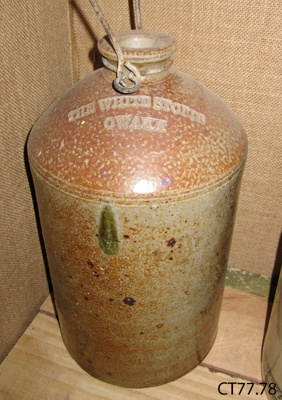Jar, stoneware; [?]; [?]; CT77.78