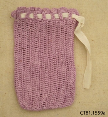 Bag, crochet; [?]; [?]; CT81.1559a