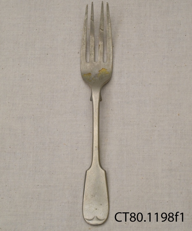 Fork, dessert; Potosi Silver Co; [?]; CT80.1198f1 on NZ Museums
